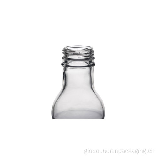 Food Bottle 375ml Hot Sauce Glass Bottle Supplier